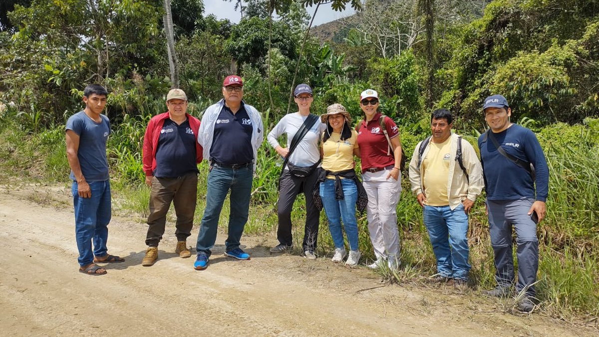 🍒🌳 .@PurProjet visitó cuatro organizaciones productoras de Moyobamba (#SanMartín) con las que trabaja Alianza CAFÉ, a fin de evaluar la posibilidad de promover servicios ecosistémicos.