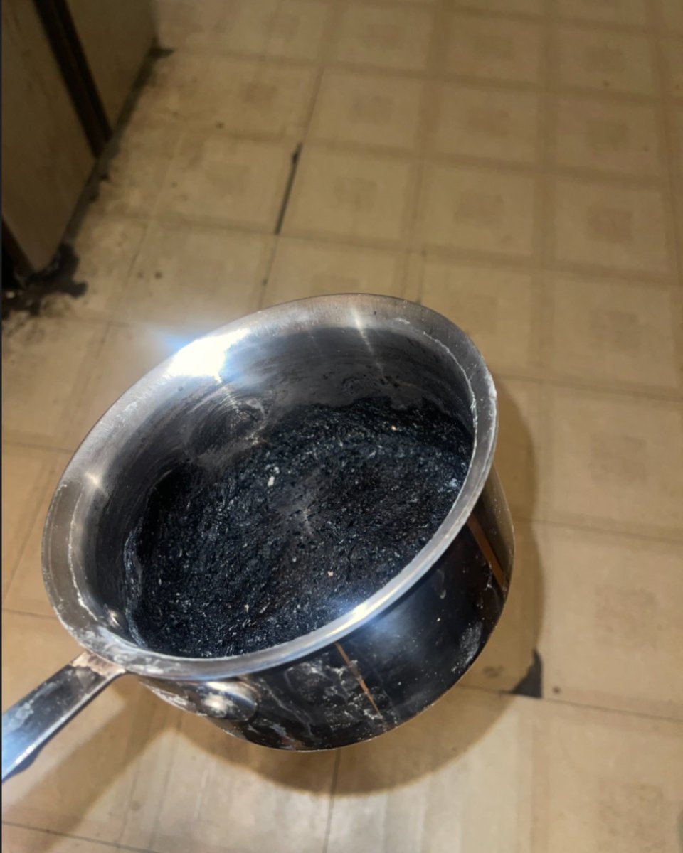 barkeeperfriend's tweet photo. Who says a scorched pot can't be resuscitated? π§ Zach Y. shared these INCREDIBLE transformation photos of his All-Clad pot after using Bar Keepers Friend and lots of elbow grease! Is your jaw on the floor like ours? π±π§½πΈπ·π¦ #SpringIntoBKF https://t.co/OPDj912xtO