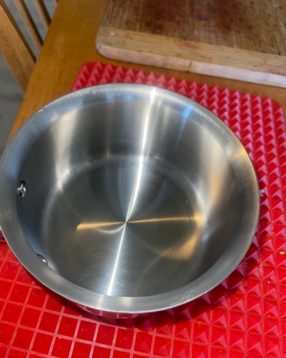 barkeeperfriend's tweet photo. Who says a scorched pot can't be resuscitated? π§ Zach Y. shared these INCREDIBLE transformation photos of his All-Clad pot after using Bar Keepers Friend and lots of elbow grease! Is your jaw on the floor like ours? π±π§½πΈπ·π¦ #SpringIntoBKF https://t.co/OPDj912xtO