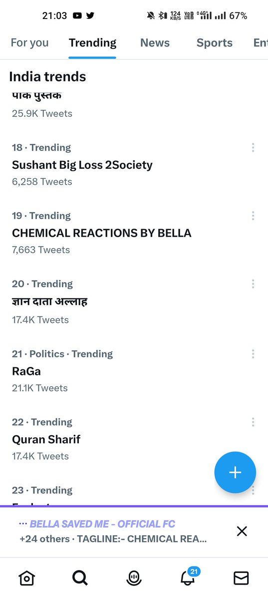 bhvy_590's tweet photo. You guys are amazing. Who are participating in this trend.

Hard work pay off @savemebella 
 Keep doing.

CHEMICAL REACTIONS BY BELLA https://t.co/h6VS1pmphS