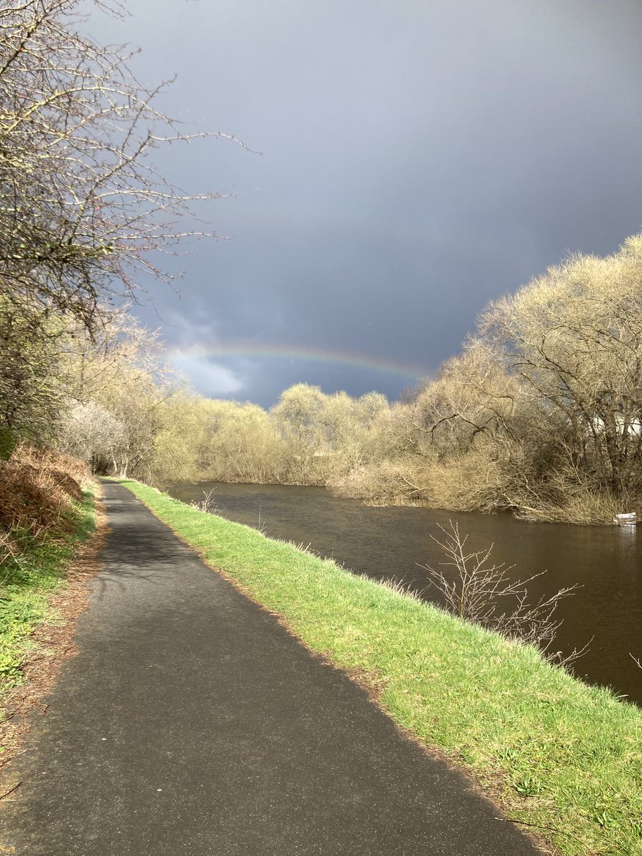 Cycling to work in #sheffield along @TPT_National @CanalRiverTrust near Meadowhall and had to stop and enjoy this view. Beautiful. #cycling #cycletowork @CycleSheffield