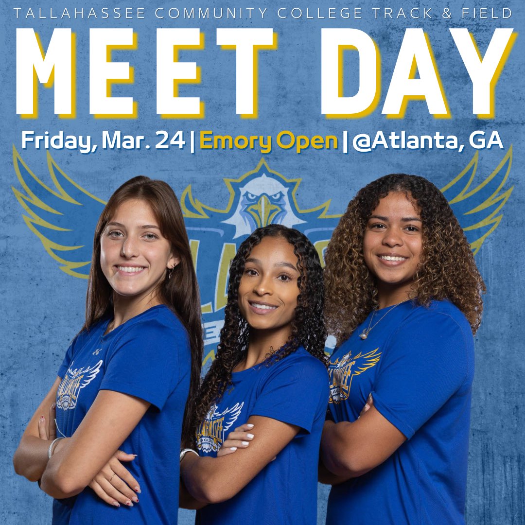 TSCeagles's tweet photo. It’s MEET DAY! Track and Field heads to Emory University for the Emory Thrills in the Hills Open! 🦅#LeaveALegacy https://t.co/ctPhTRMfPE