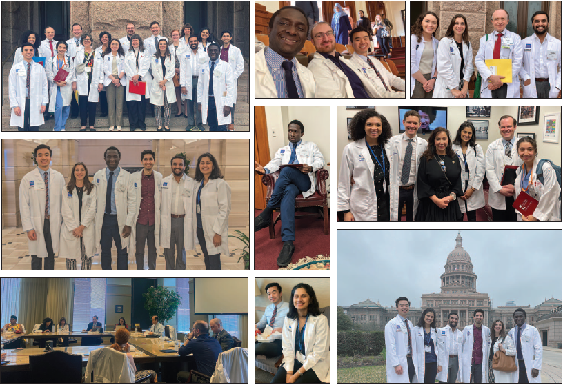 BCMPsychRes's tweet photo. Our residents made a great show of their presence at Capitol Day repping TSPP to advocate for mental health at the state level. They spoke with Senators and Reps to discuss issues related to scope of practice, emergency detention, workforce, and removing barriers to care. https://t.co/Myu5N7N9fC