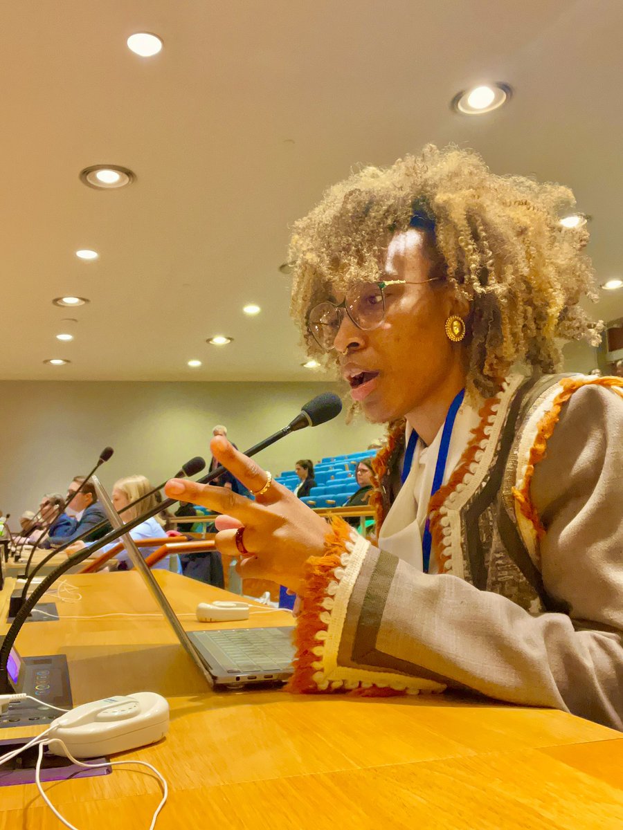 Today, I commented on the United Nations Global Water Assessment as a U.S. expert on agroecology methods 👩🏾‍🌾Farms account for 70% of all water consumed annually. Largely this is due to corporate agricultural methods. #UNWater2023Conference