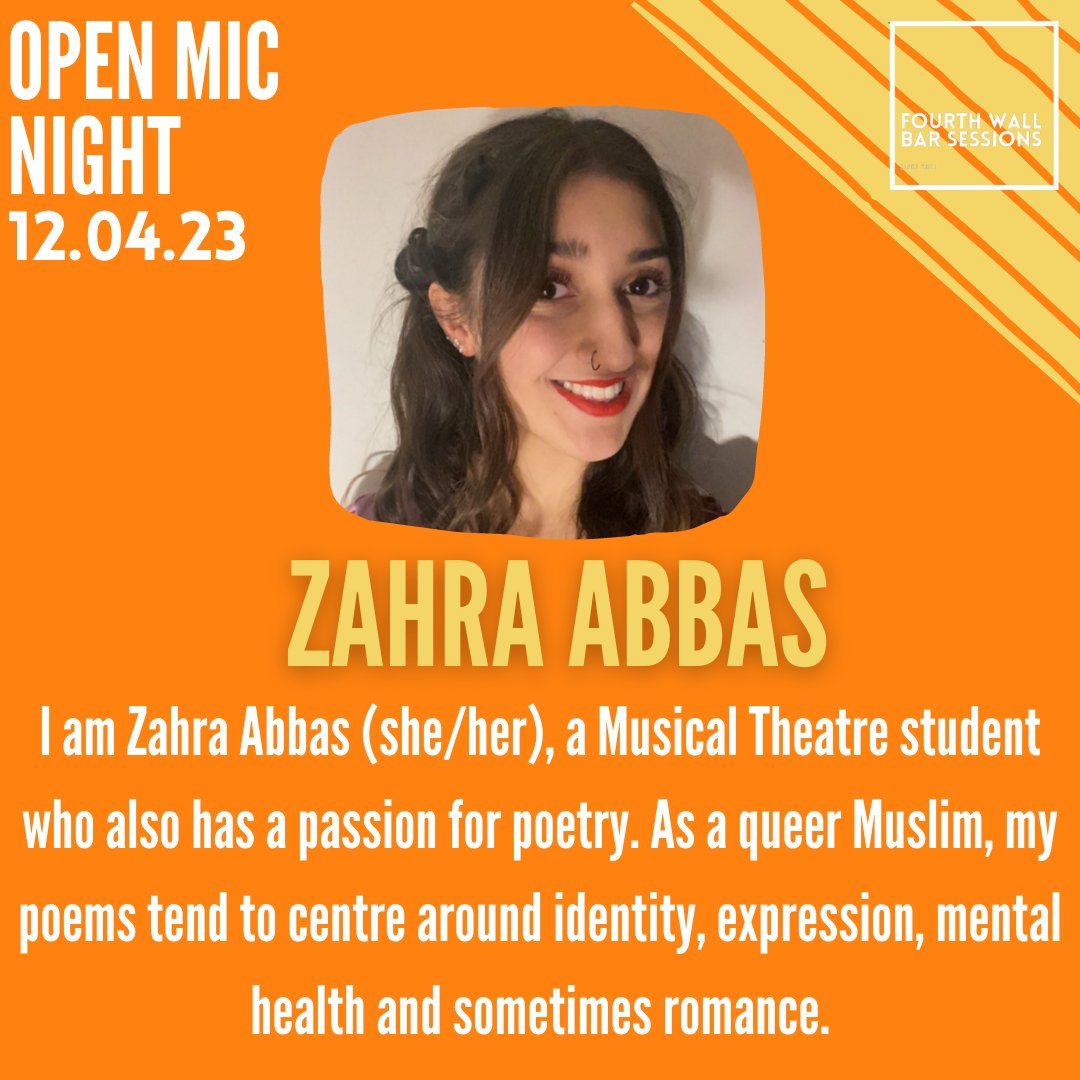 SalfordArts's tweet photo. Two more of our performers for our Open Mic Night on the 12th of April in our Theatre bar @FourthWall_Bar

Tickets for the Open Mic Night are linked in our bio!

#openmic
#openmicmanchester
#openmicmcr 
#barevent
#salfordartstheatre https://t.co/MpUJwwgUyo
