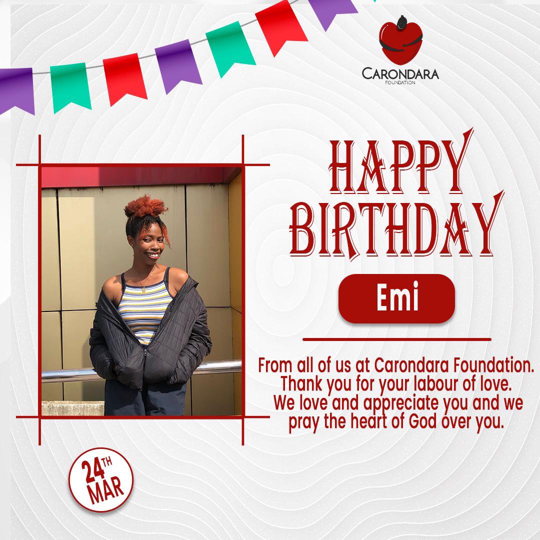 CarondaraF's tweet photo. Happy birthday EMI ❤️ you're blessed and highly favored. https://t.co/1URLMnaI9J