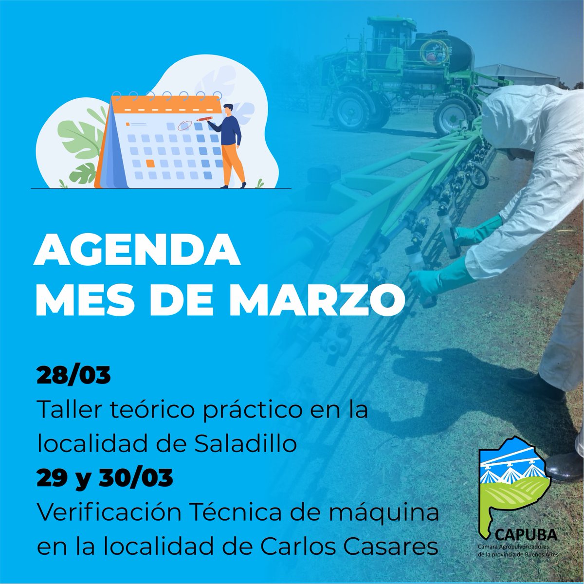 CAPUBA1's tweet photo. Actividades de Marzo! Poniendo en valor la actividad con responsabilidad social https://t.co/WdQ73sxOYa