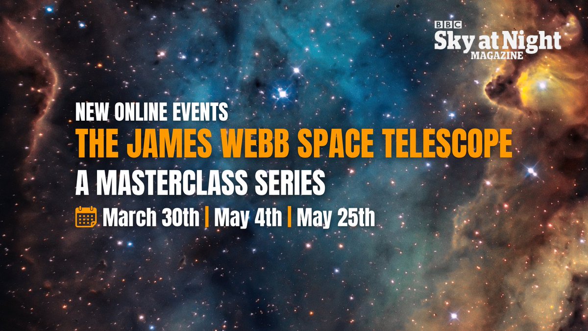 There's still time to get your series ticket to our JWST Masterclasses, launching next week 🔭 bit.ly/JWSTT @astr0Pixel @cocjohnson @hmelin_