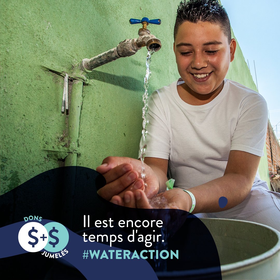 It is not too late to make a difference! The world is changing. And so must we. #WaterAction  

Each and every one of us has the power to become a vector of positive change by contributing to sustainable access to safe water.

Donate to be the change.
onedrop.org/en/donate/