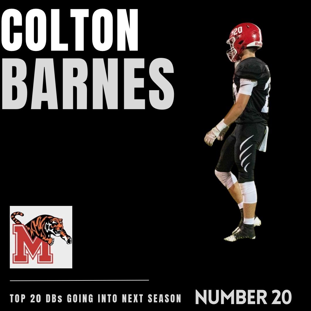 This kicks off the Top 20 DBs Going Into Next Season 3A-1A List! Full list drops tomorrow in article form! 

NUMBER 20: @ColtonB2006 out of Milford