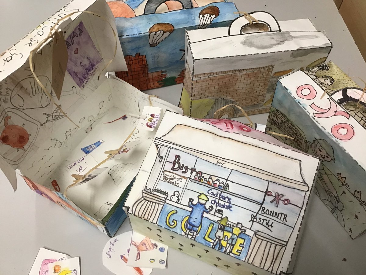 It’s All About The Process

Photo showings of #StJuliansY9 and #StJuliansY6 fully engaged in their personal creative processes.

Here are some of the pieces in progress or complete. 

<a href="/StJuliansLisbon/">St Julian's Lisbon</a> #StJuliansArt #TheJoyOfLearning