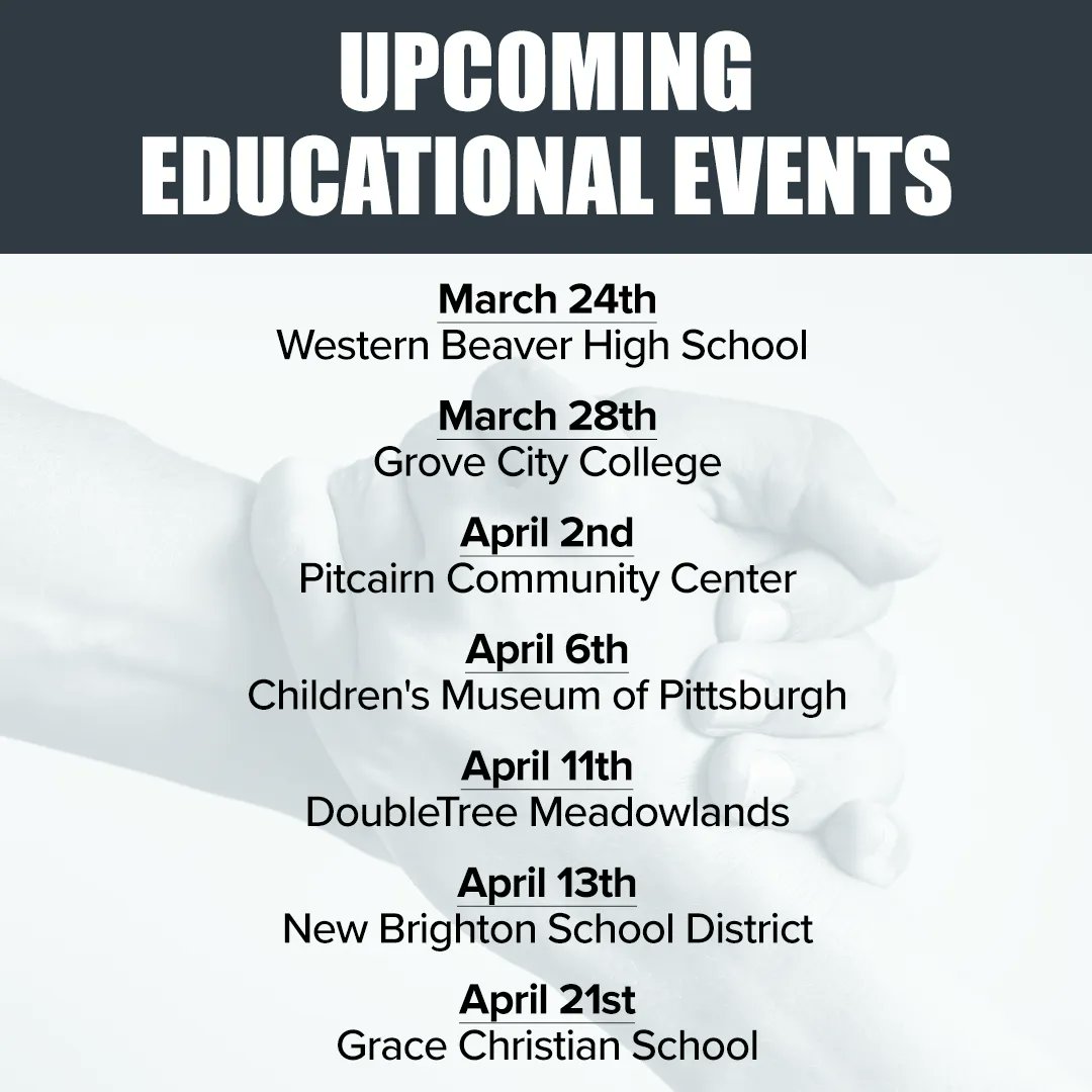 AsservoProject's tweet photo. We have alot of great educational events coming up where we raise awareness about human trafficking, how to identify it, where it happens, and how to prevent it.  
#stophumantrafficking https://t.co/vWbQAnhjmE