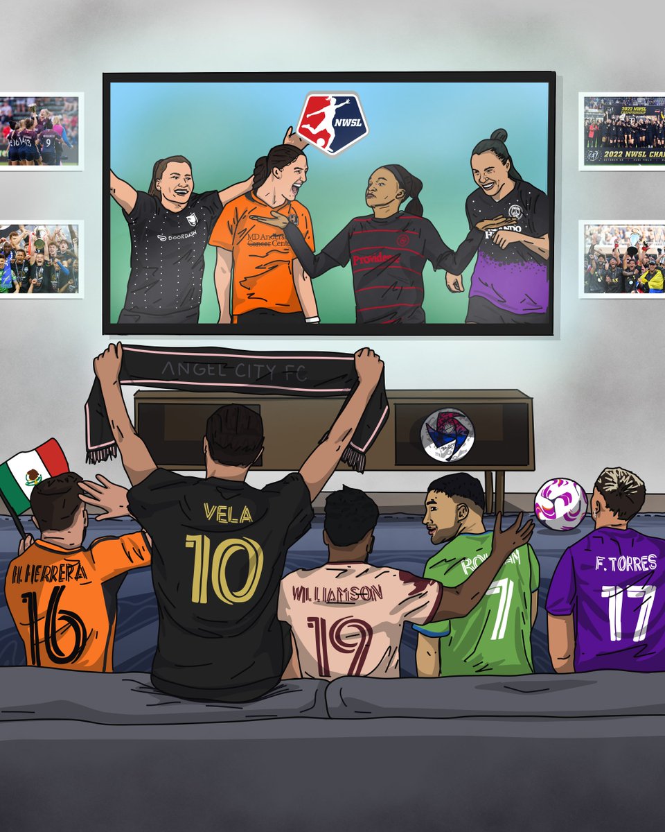 MLS's tweet photo. Major League Stans. The @NWSL is back this weekend &amp; we'll be watching all season long! https://t.co/C3zg662i2p