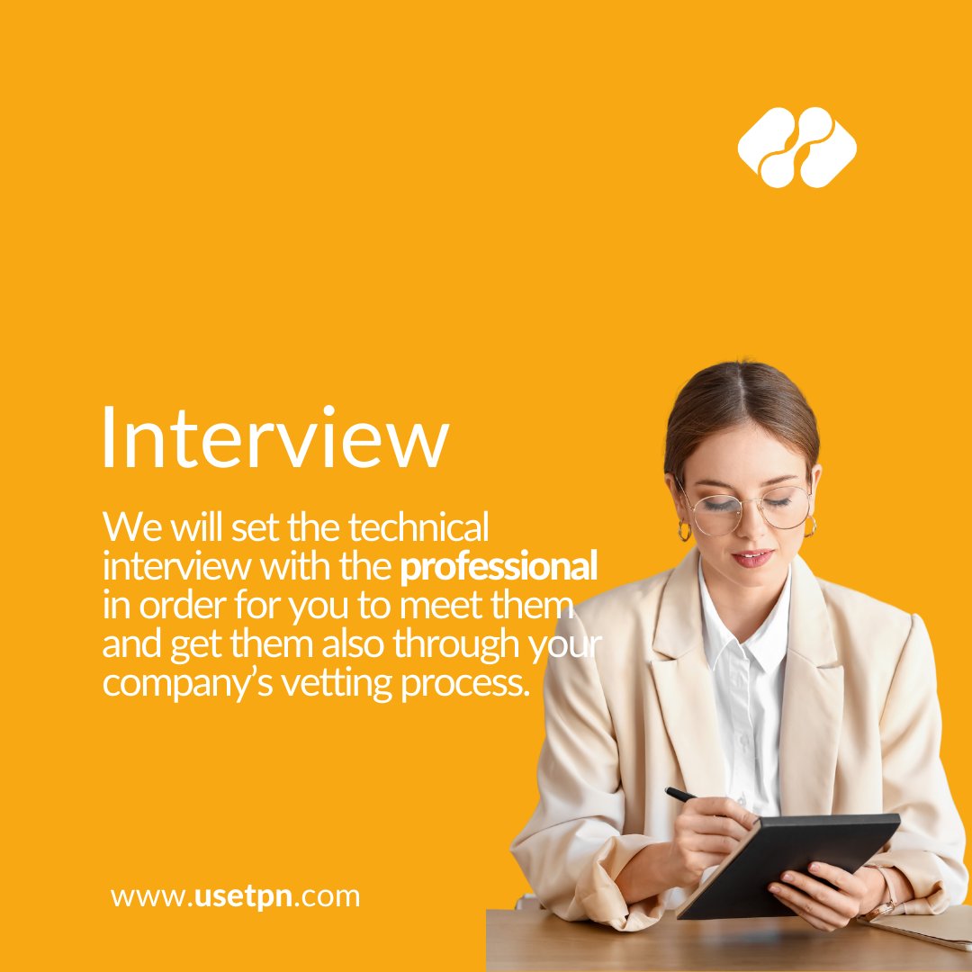 Find the best professionals with our network. Our thorough vetting process ensures you work with only the most qualified and experienced experts. Trust us to help you find the perfect professional for your needs! #interviewprocess #thoroughvetting #qualifiedprofessionals #network