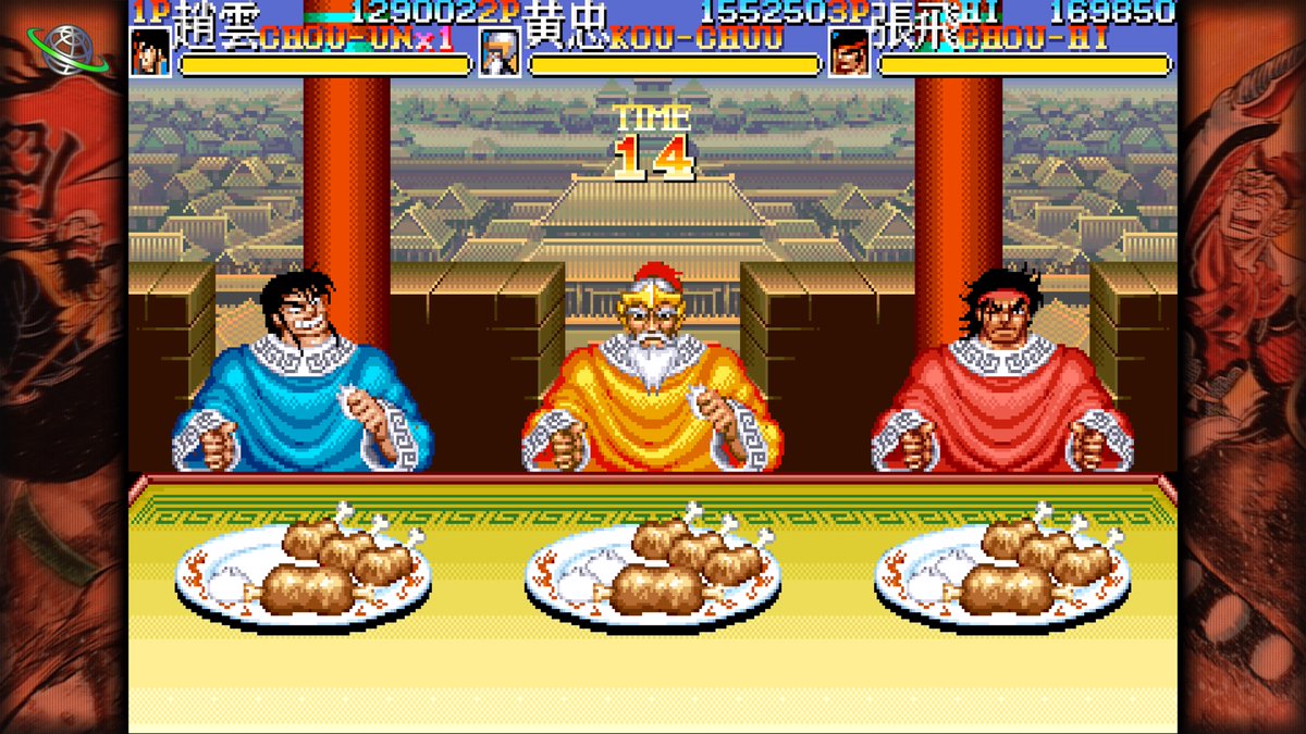 otake_nwj's tweet photo. #PS5Share, #CAPCOMBELTACTIONCOLLECTION 天地を喰らう2をB4Bメンバーが集まるまでの暇潰しにちょっとだけプレイ。この手のベルトスクロールはソロでしか遊んでないからCOOPでやるのは新鮮で楽しい。 積んでるタートルズもやらんとなあ https://t.co/OhmXSZGNyj