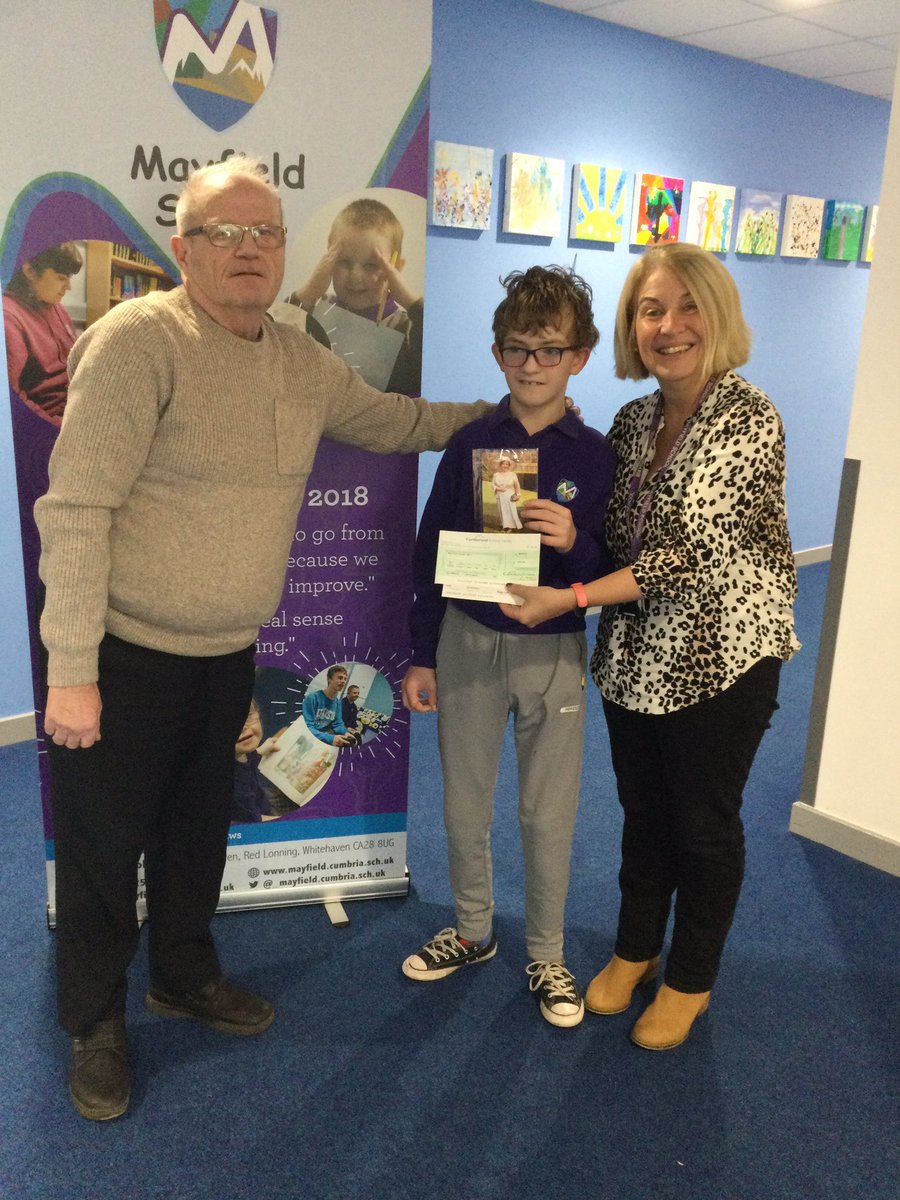 Harvey and his grandad Ian donated £430 in memory of their lovely wife/nana. We thank everyone who contributed for their kind thoughts.