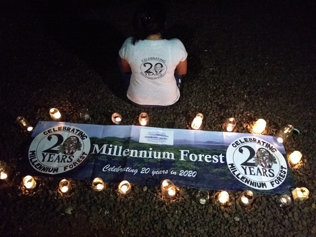 Give an Hour for Earth by spending 60 minutes doing something - anything - positive for our planet. #EarthHour2023 🌎🕣

 Photo showing Earth hour celebrations MillenniumForest, 2020  🌿

#StHelena, what will you be doing at 8:30 pm this year?💡