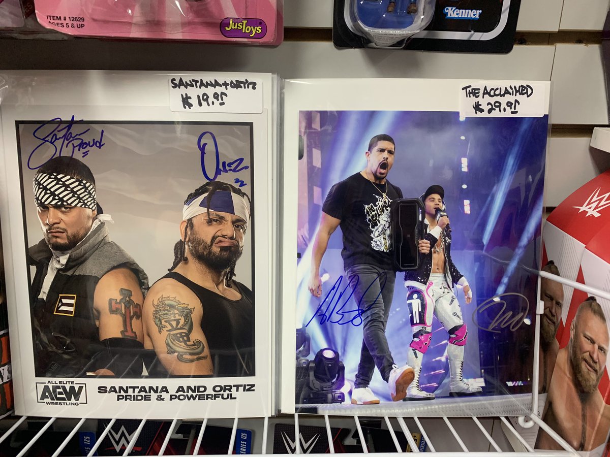 Wrestling Universe on Twitter "We have Tons of Authentic Signed