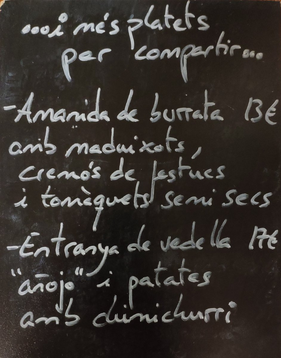 barriteca's tweet photo. Els platillos de cap de setmana⚡️🚀 https://t.co/XlLu2jw11V