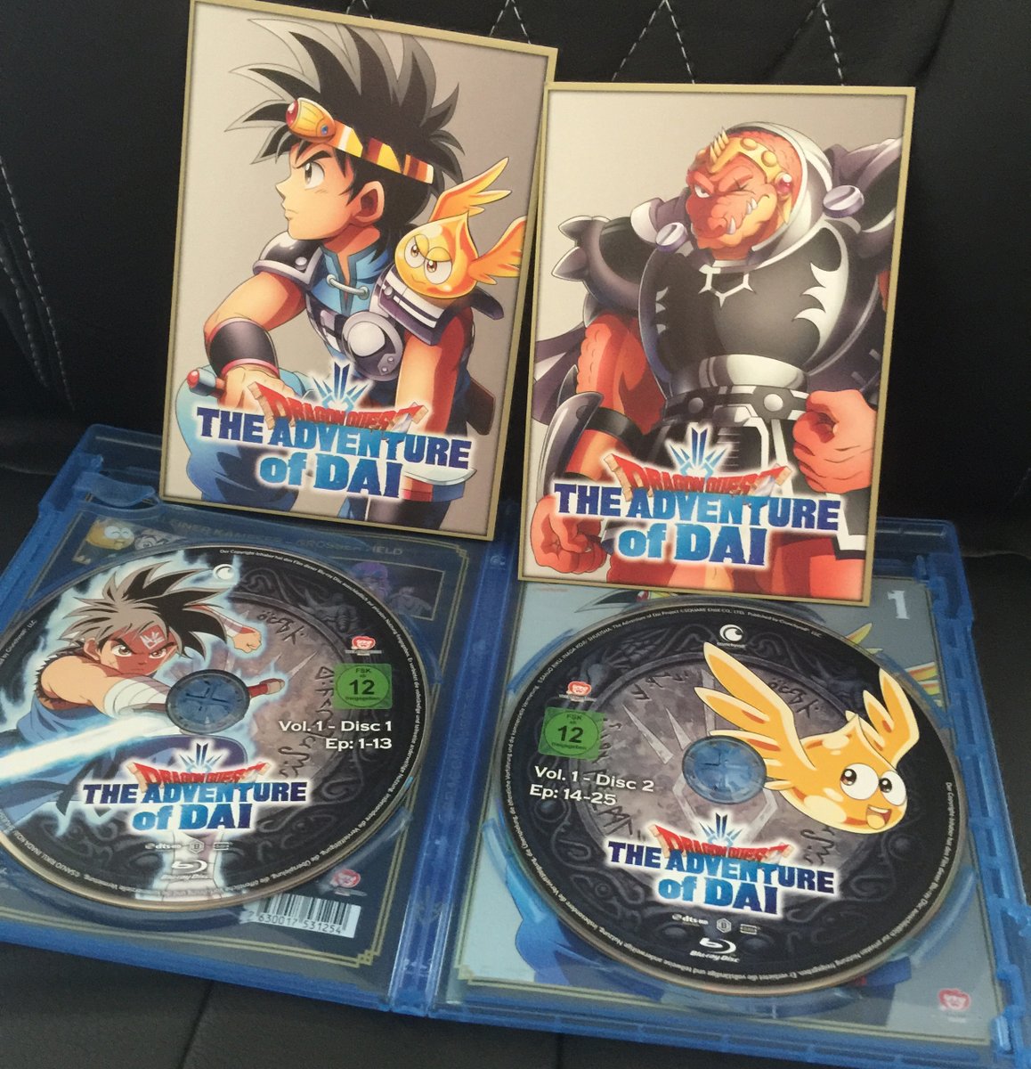 Jetzt auf Bluray: #DragonQuest - The Adventure of Dai (Vol.1.)
Für diese coole #Animeserie habe ich die #Synchronaufnahmeleitung übernommen! :)