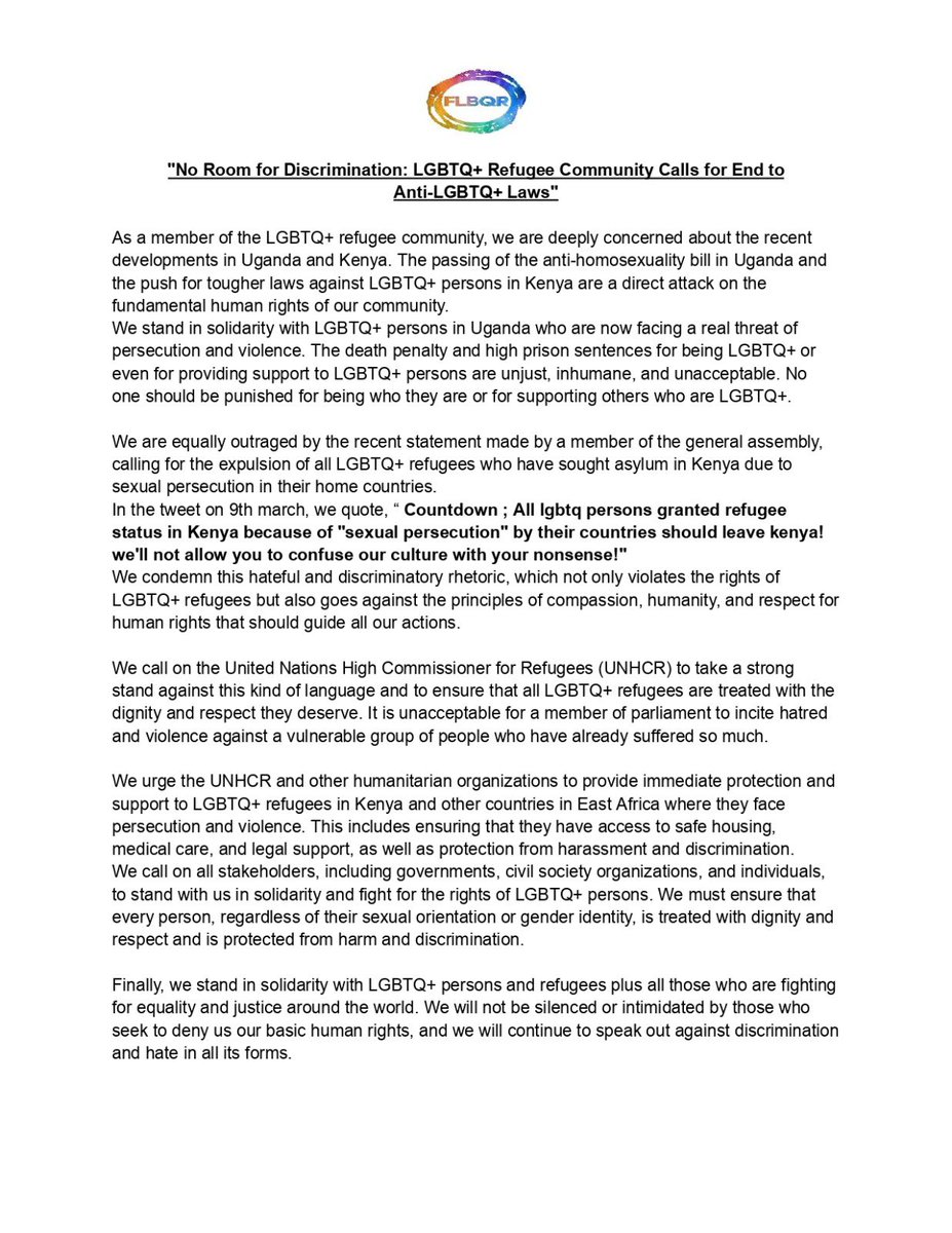 Foundation for Lesbian Bisexual Queer Refugees tweet media