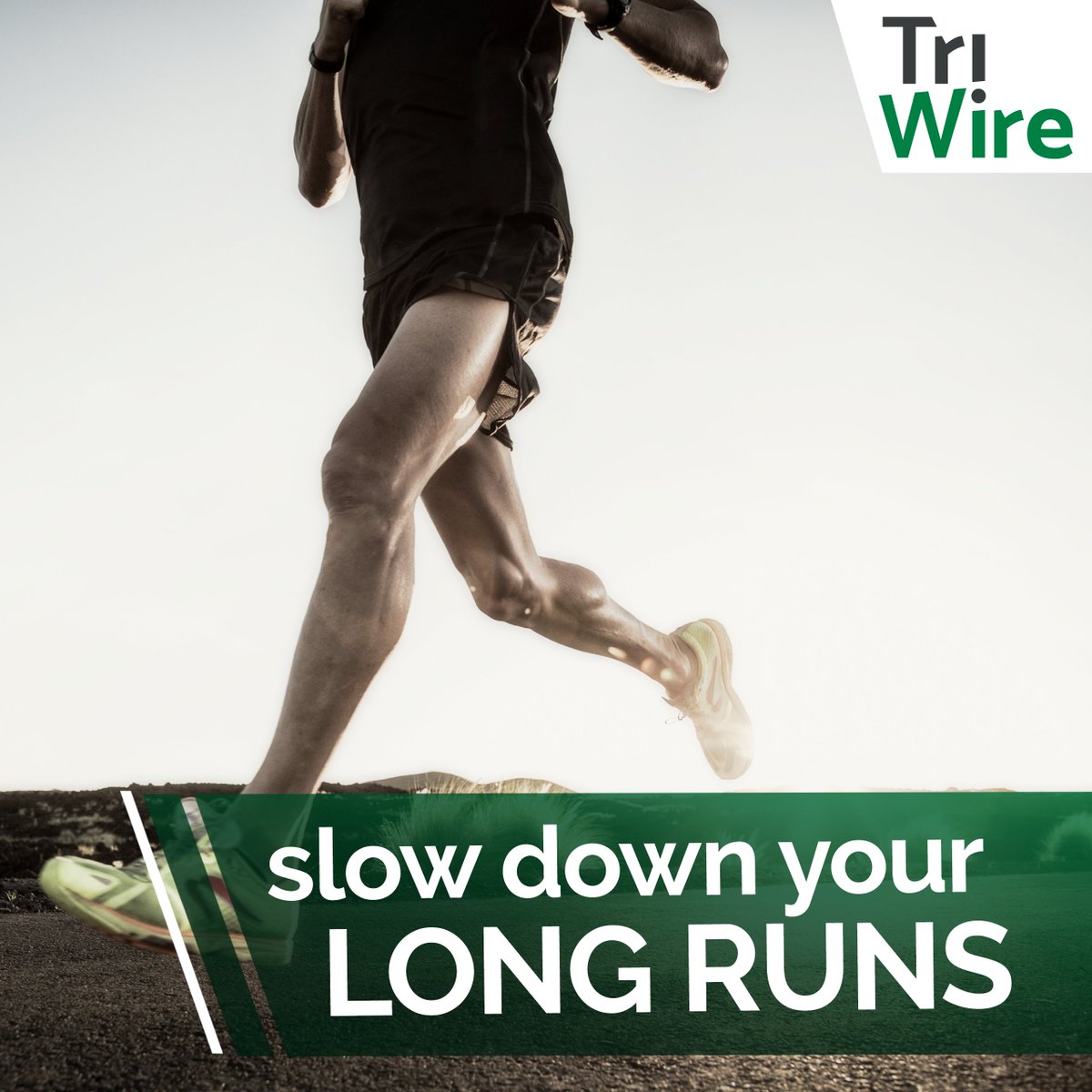 Learn why a slower pace on your long runs is so important.  

Full story &amp; free weekly newsletter at TriathlonWire.com

#triathlon #triathlete #triathlontraining #ironmantraining #ironmantri #swimbikerun #triathlonlife #triatlon #running