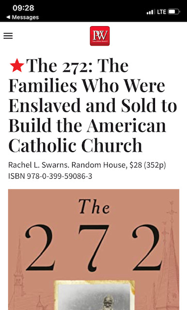 rachelswarns's tweet photo. A starred review from Publishers Weekly for my forthcoming book! I am over the moon! (In bookstores on June 13, but you can preorder now. And you can read the review here: https://t.co/NxFIs1l2B3) https://t.co/HMWVjp1WpA