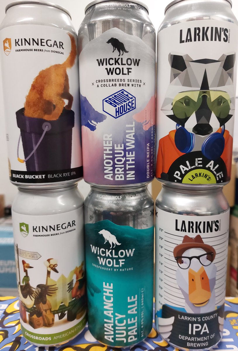 OBriensStillorg's tweet photo. 🍺 Looking for something new to try? Check out our selection of Irish Craft Beers at O’Briens Stillorgan! We have a great range of brews from top breweries like @WWolfBrewery , @KinnegarBrewing , and Larkins Brewing. Perfect for the weekend! #IrishCraftBeer #OBriensStillorgan https://t.co/lB9n7Hz1jD