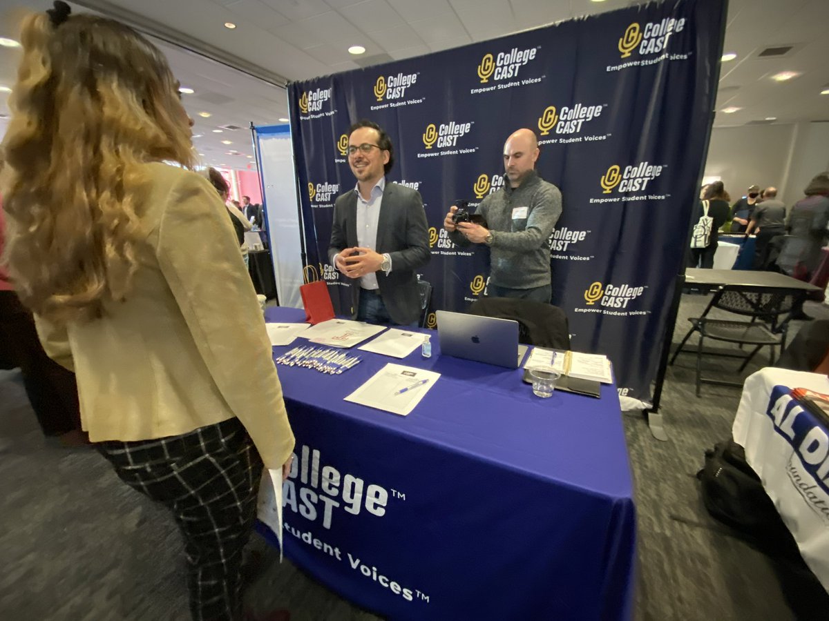 CollegeCastPods's tweet photo. CollegeCast is at the Temple Klein College of Media and Communications career fair today until 2 PM! Stop by and check it out! https://t.co/sHMweHjL48