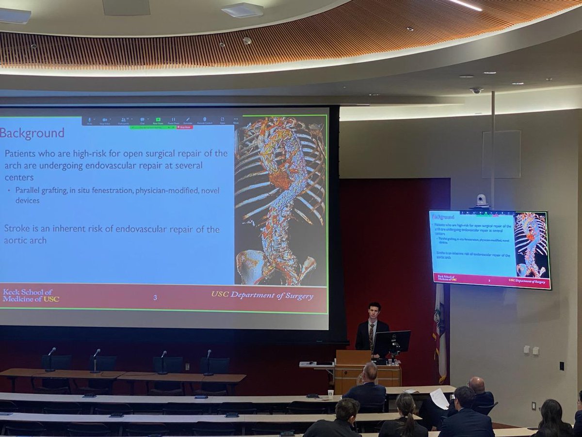 USC Vascular Surgery (@usc_vascular) on Twitter photo Our very own Dr. Alexander DiBartolomeo (<a href="/DiBartolomeo_AD/">Alexander DiBartolomeo</a>), integrated resident and current research fellow, presents his work on complex endovascular aortic repair at the Berne Symposium at <a href="/KECKSchool_USC/">Keck School of Medicine of USC</a> @KeckMedUSC <a href="/USCGenSurg/">USC | LAG Surgery</a>.
<a href="/FutureVascSurgn/">FutureVascSurgeons</a> #AortaEd #callvascular Our very own Dr. Alexander DiBartolomeo (<a href="/DiBartolomeo_AD/">Alexander DiBartolomeo</a>), integrated resident and current research fellow, presents his work on complex endovascular aortic repair at the Berne Symposium at <a href="/KECKSchool_USC/">Keck School of Medicine of USC</a> @KeckMedUSC <a href="/USCGenSurg/">USC | LAG Surgery</a>.
<a href="/FutureVascSurgn/">FutureVascSurgeons</a> #AortaEd #callvascular
