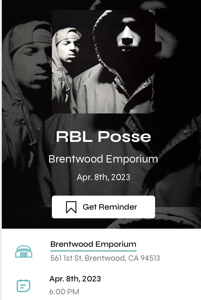What? RBL coming to Brentwood! Present I will be 🔥@RBLPosse