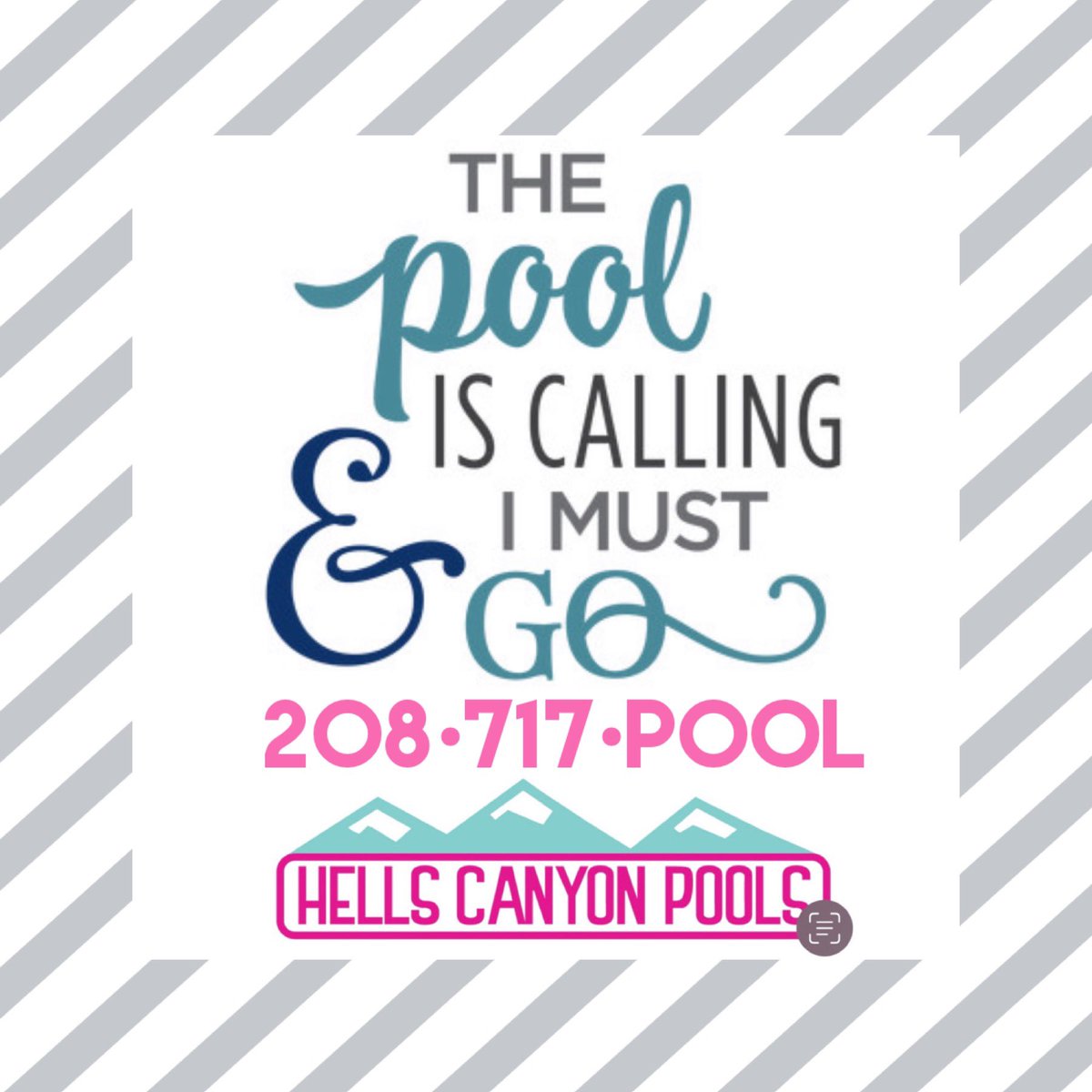 HCP_llc's tweet photo. It’s almost pool season 🙌🏻 💦
Call, text, or email us to schedule your opening &amp; service! 🦩

hellscanyonpools@gmail.com
208•717•7665 https://t.co/l9fORieJ80