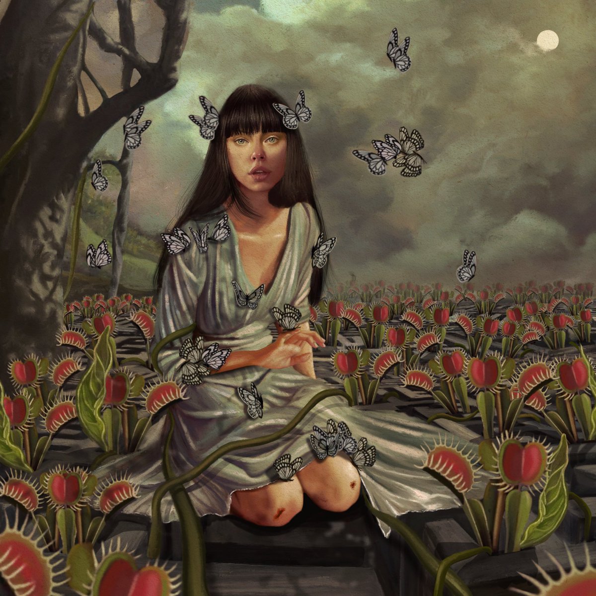 “Venus Flytrap” is now available on FND as a part of “Against all odds” world curated by <a href="/amritpaldesign/">Amrit Pal Singh</a> 🌸

Continue thread:&gt;