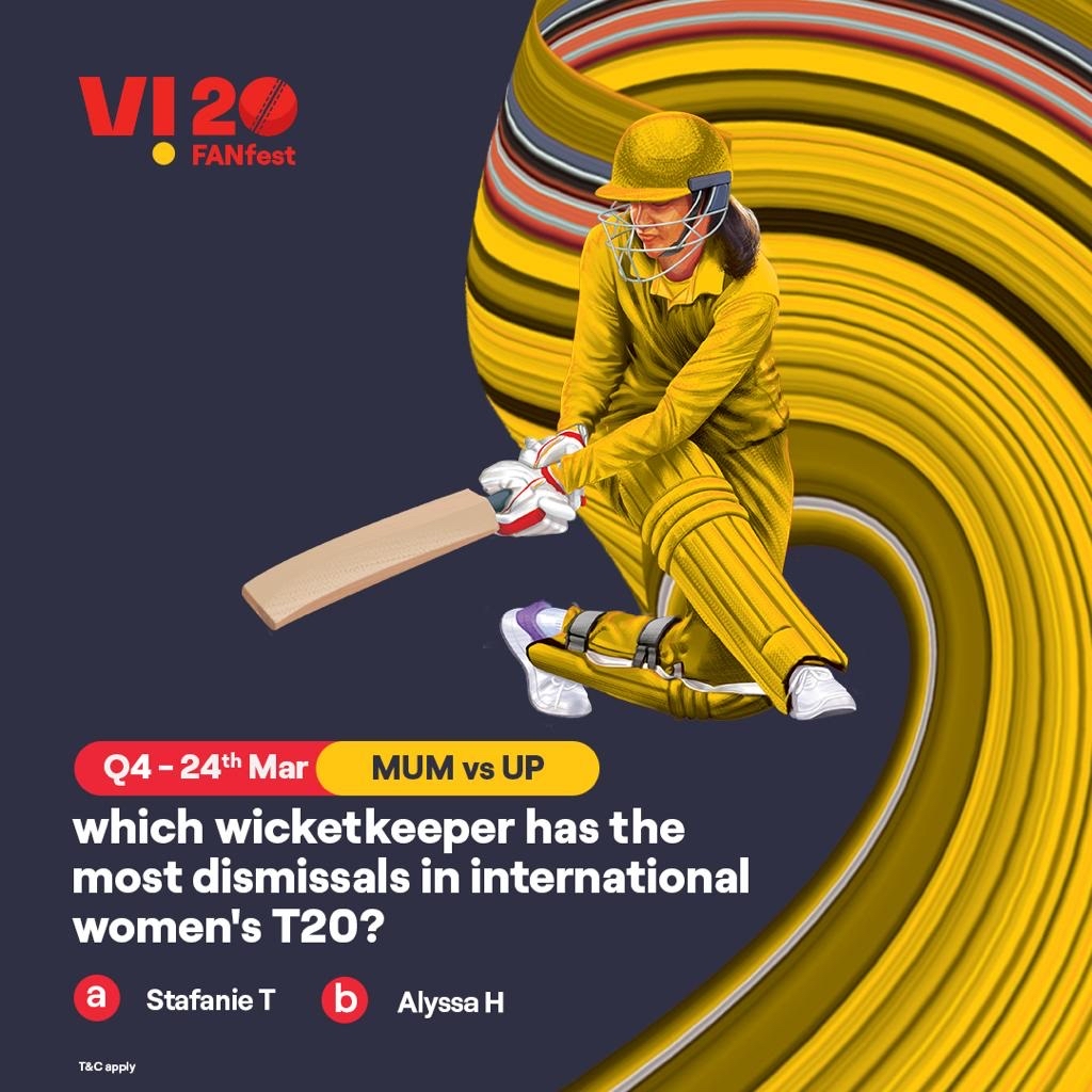 ViCustomerCare's tweet photo. Get in on the action now. Comment the right answer with #Vi20FANfest &amp; stand a chance to win big – an iPhone every match. And 50 participants of the season to answer correctly will stand a chance to win Bluetooth headphones, GoPros, gift vouchers &amp; more. So, howzat! #ContestAlert https://t.co/XGzMmaE0pH