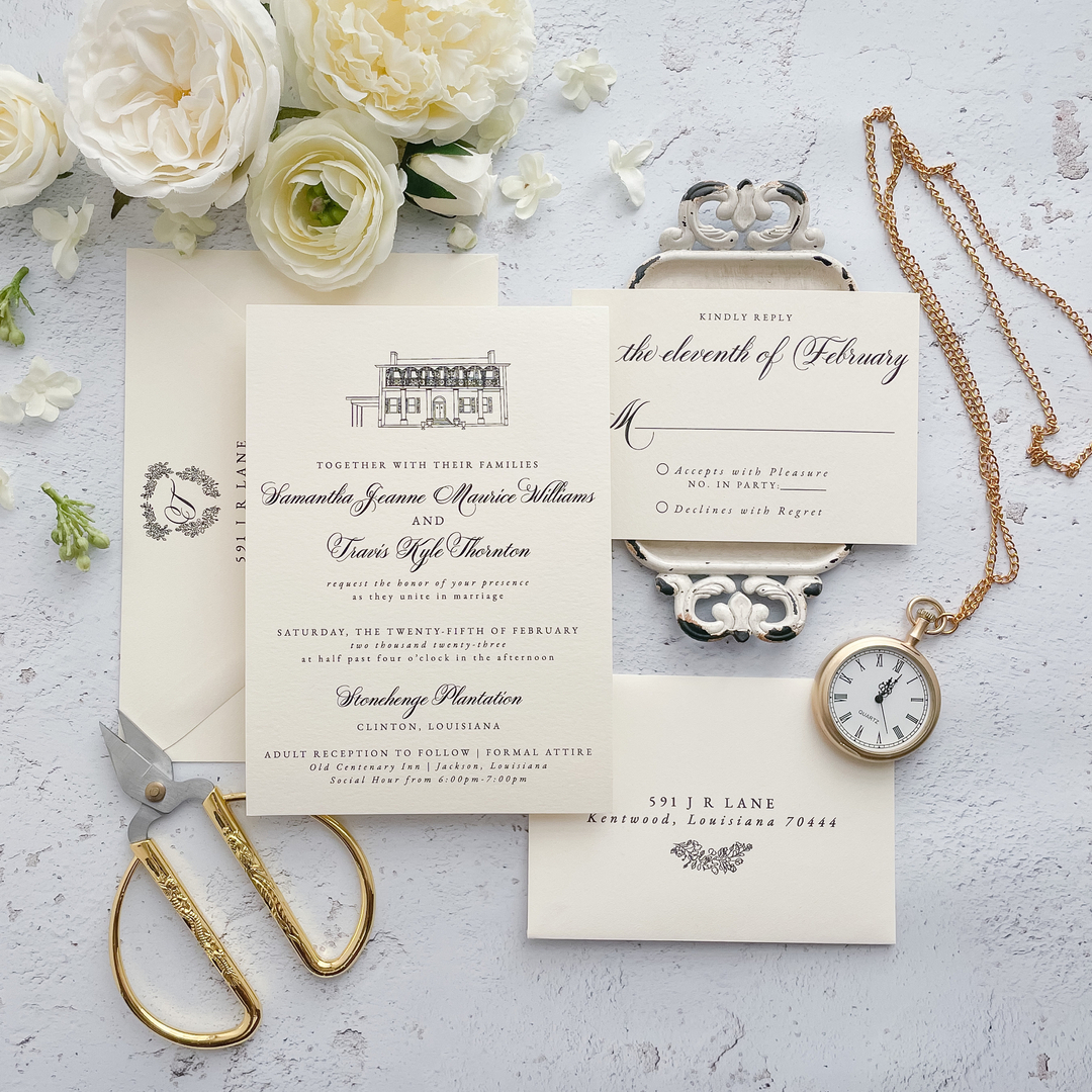 invitobella's tweet photo. We love incorporating custom venue illustrations into our Semi Custom Collections! https://t.co/fhZvxRRC4P
