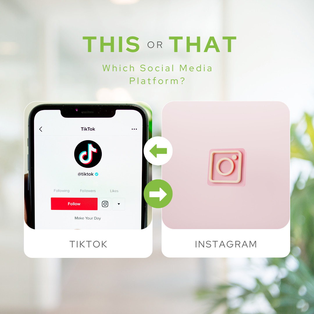 Both social platforms have pros and cons, but we want to know your favourite. 

So, are you team TikTok or team Instagram? Comment below ⬇️ 

#DigitalTransformation #DigitalSpecialists #SocialMediaMarketing