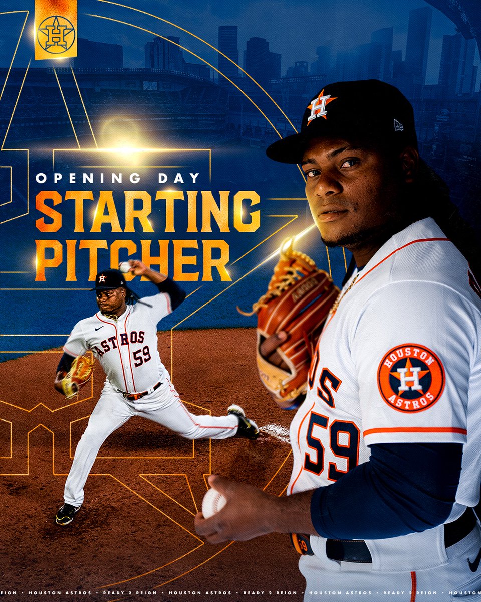 Houston Astros on X: Our #OpeningDay Starter: The Framchise   / X