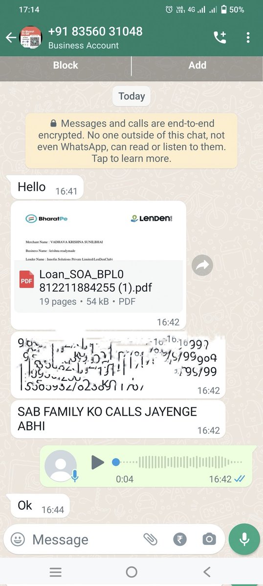 Bharatpe Harrasment karta hai ..apke sare data chori karke apki connect list pe call karta hai...