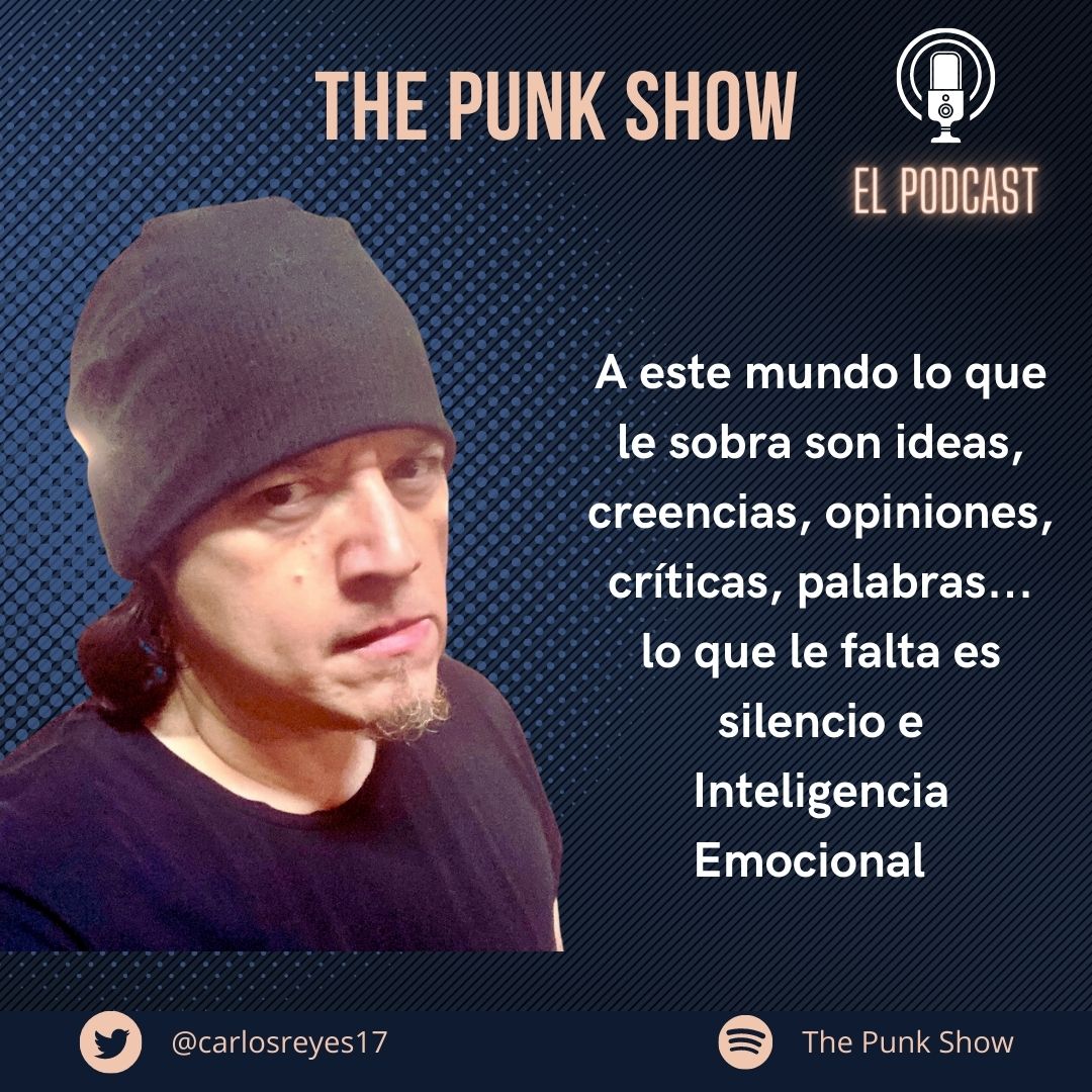 carlosreyes17's tweet photo. Silencio e Inteligencia Emocional #ThePunkShow https://t.co/ktHbMrMJX7