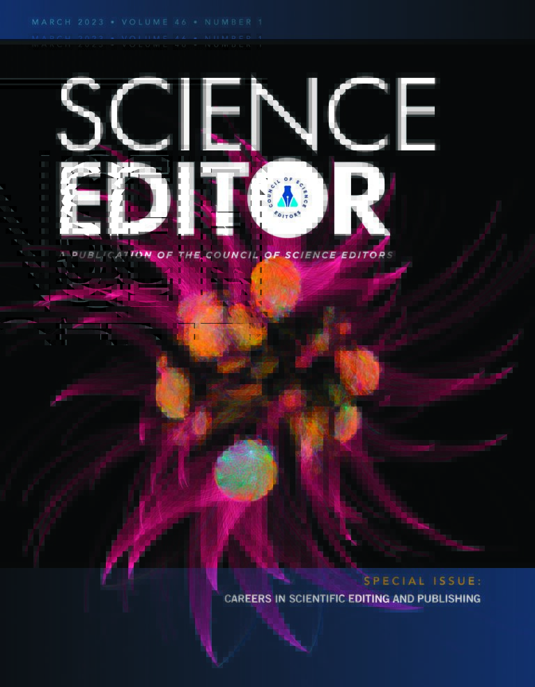 Science Editor is published quarterly in print &amp; online. It serves as a forum for exchanging information and ideas among professionals concerned with editing and publishing in the sciences. Learn more: csescienceeditor.org 

#CSEScienceEditor #scienceeditors #sciencepublishing