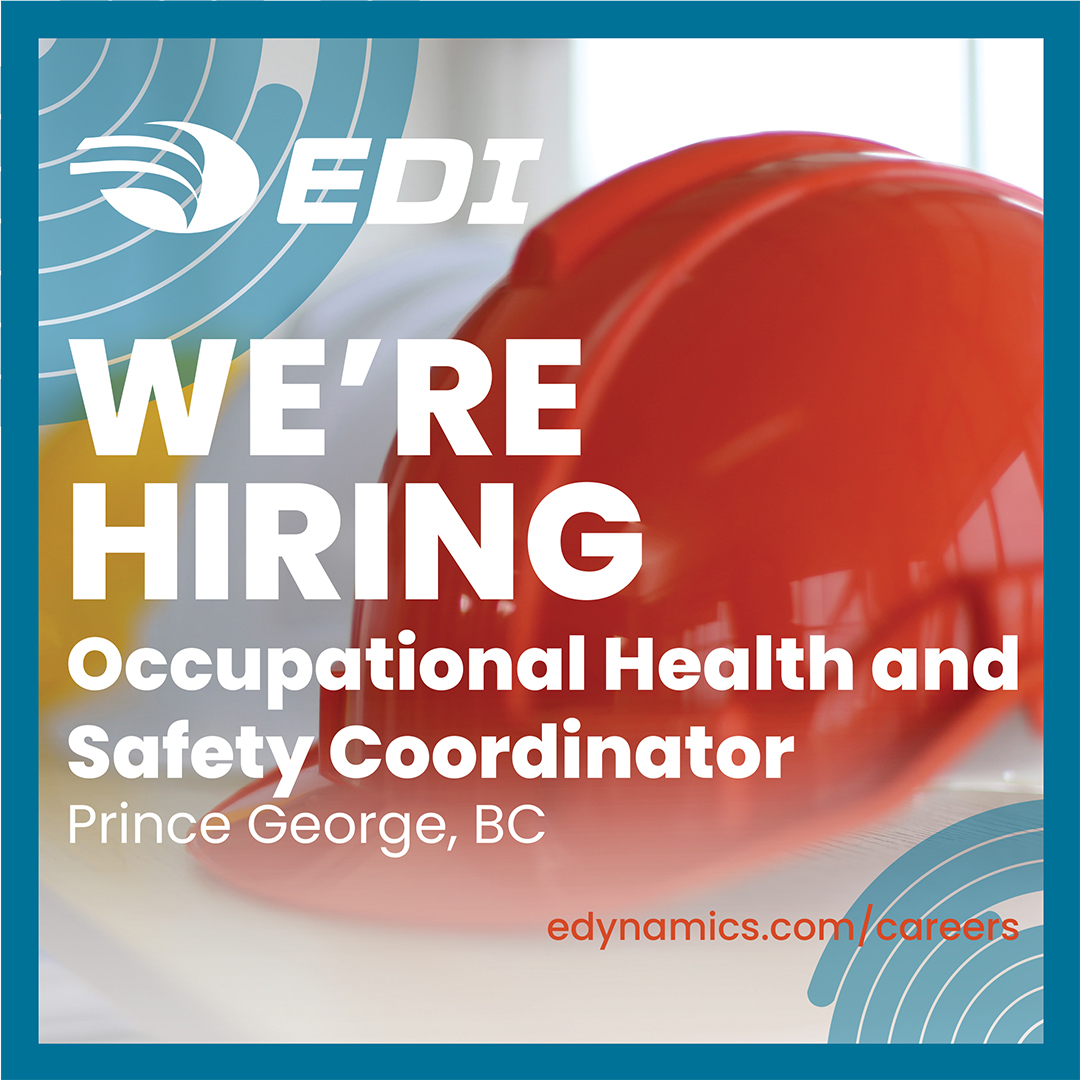 EDI_edynamics's tweet photo. EDI is seeking an individual for Occupational Health &amp; Safety Coordinator role to assist in promoting a culture of safety and a positive work environment.

https://t.co/rGPJ8Rt9gv 

#safety #OHS #EDI #edynamics https://t.co/UfqlomhkeU