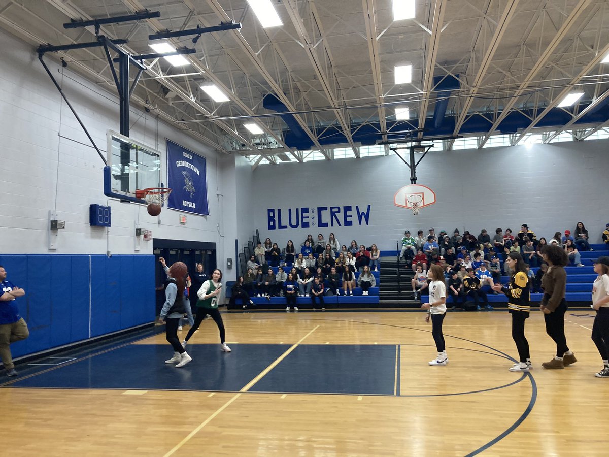 GMHS_Royals's tweet photo. Great showing from all participants in our Middle School pep rally today! https://t.co/pL0O2UupAt