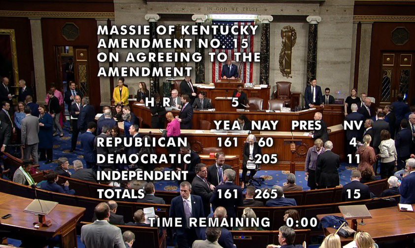 RepThomasMassie's tweet photo. The House just voted on whether we should end the federal Department of Education’s authority to control elementary and secondary education. Removing federal red tape and unfunded mandates would empower parents, teachers, states, and school boards. https://t.co/QF39BfZIGp https://t.co/SQ0nhZ4z5X