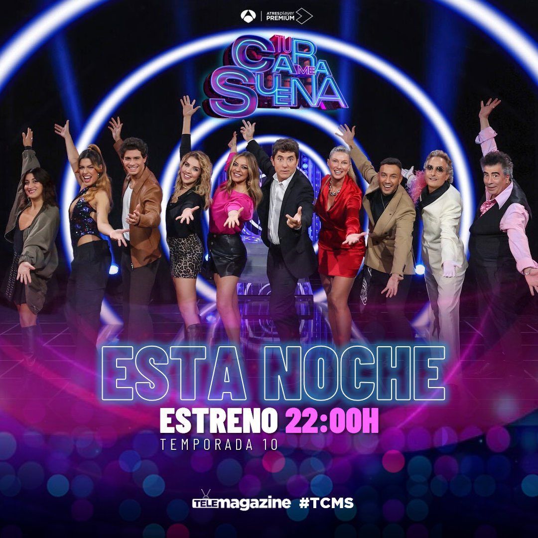 DCFMerBaleares's tweet photo. ¡¡¡Ya llego el día!!!
Esta noche a partir de las 22:00h no te pierdas el estreno de @TuCaraMSuena en @antena3com donde estará como concursante nuestra @MercheOficial 🥰 #TCMS #MercheTCMS https://t.co/KwbIF00ePS