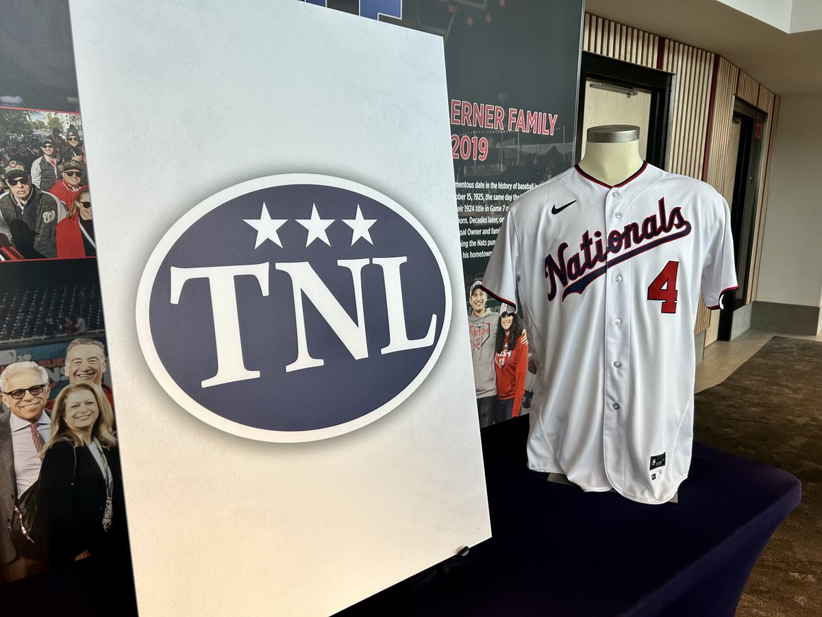 Nationals on MASN on X: The Nationals will wear this patch on their left  sleeve this season, honoring the late Ted Lerner.   / X