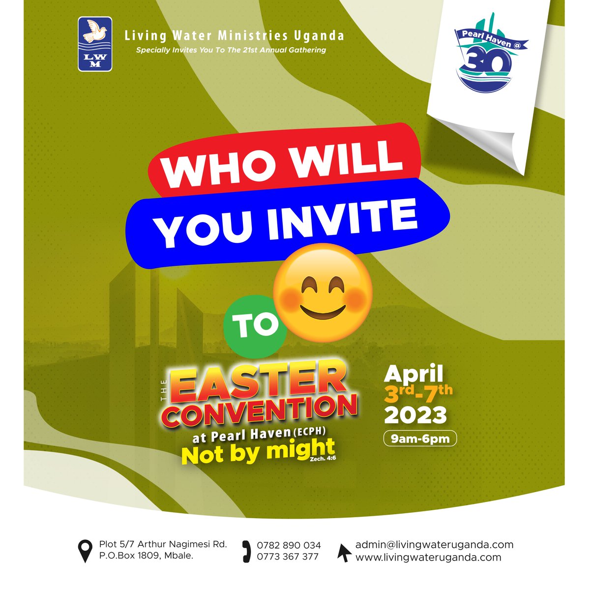 PearlHaven93's tweet photo. It's 10 days to #ECPH23 …. Have you considered inviting a friend this season..
🗓 3rd to 7th April 2023
⏰ 9am to 6pm
📲 0700672797 &amp; 0701475902
#PHCCat30
#ECPH23 https://t.co/FEjYTjYEvU