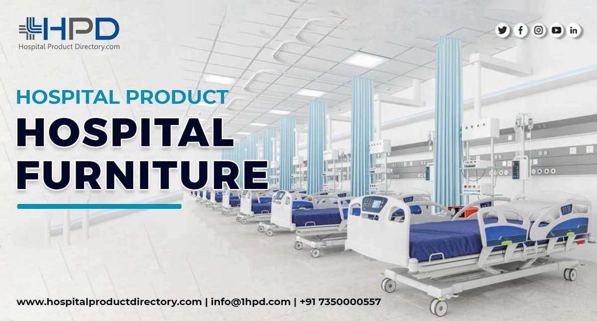 AkshataW2's tweet photo. Check out below link for Contact details of Hospital Furniture Suppliers &amp; Manufacturers.

Visit: https://t.co/G72etujaf8

#hospitalfurniture
#hospitalbed
#medicalfurniture
#medicalsuppliers
#hospitalproductdirectory https://t.co/d3zEL6GdFt