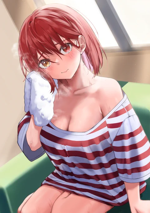 キミの服おっきいね・・・#マリンのお宝 