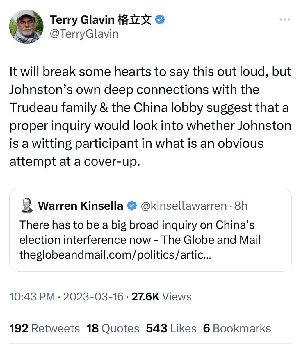 gmbutts's tweet photo. The former Governor General himself is now being accused of treason by journalists. My goodness. https://t.co/13o10zFYs0