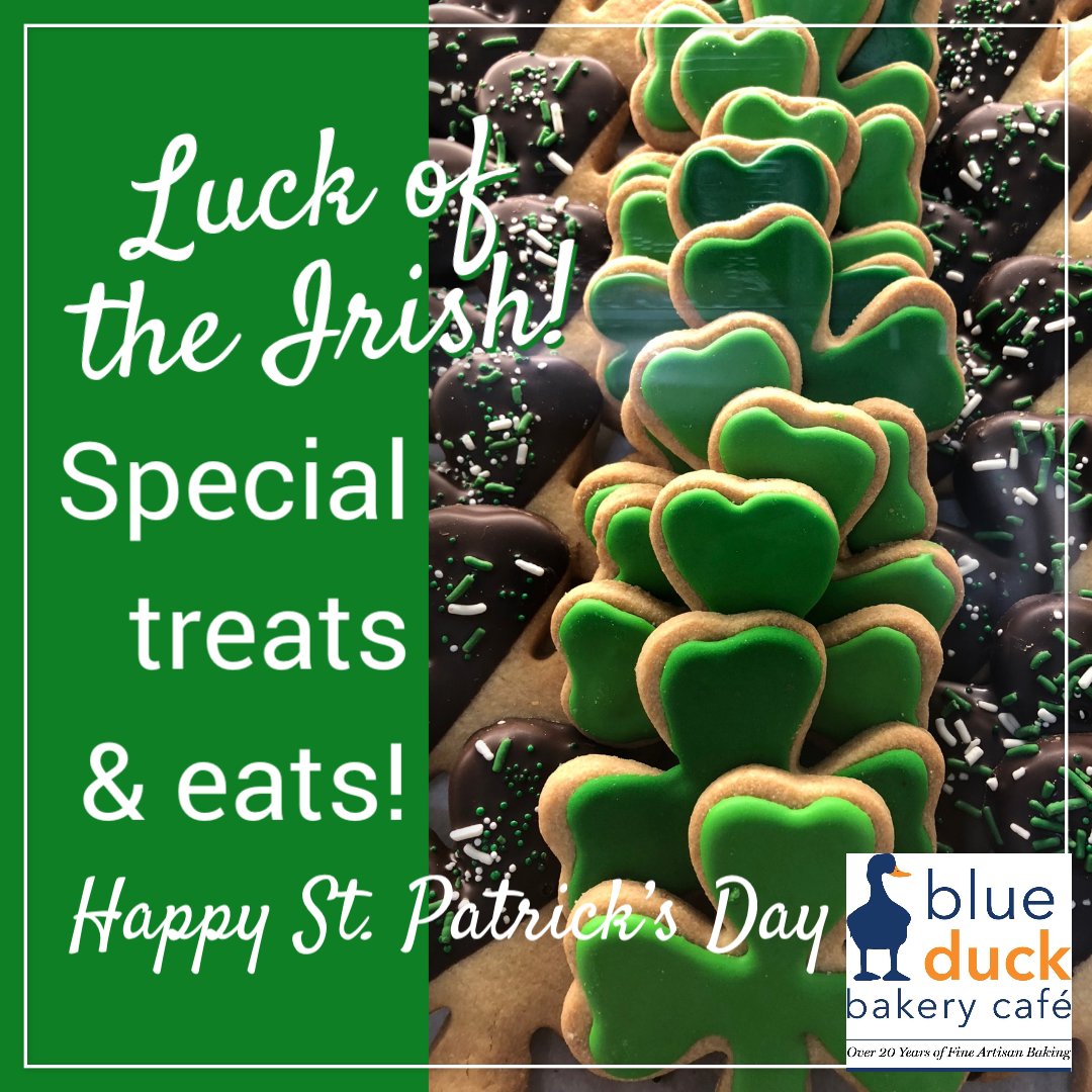 Wishing everyone a very Happy St. Patrick’s Day. Visit us for your Irish Soda Bread, Holiday cookies and so much more! #stpatricksday #wearing the green #luckoftheirish #irishsodabread #shamrocks #greenportvillagebid #southold #MadeWithRipl via ripl.com